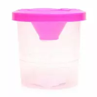  Пластиковый стакан-непроливайка Стамм 1 отд  210 мл  уп. ПЭ (Арт. - СН41) Цв. ассорти - 