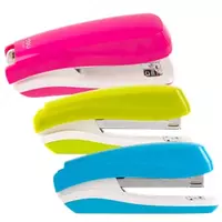 Канцелярский степлер Deli RIO  № 24/6  15 листов  ПВХ уп. (Арт.- 0350) Цв. ассорти