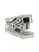  Канцелярский мини-степлер Deli Nusign 083F  № 24/6  12 листов  ПВХ. уп. (Арт.- 083-F-NS-cl) Прозрачный - 