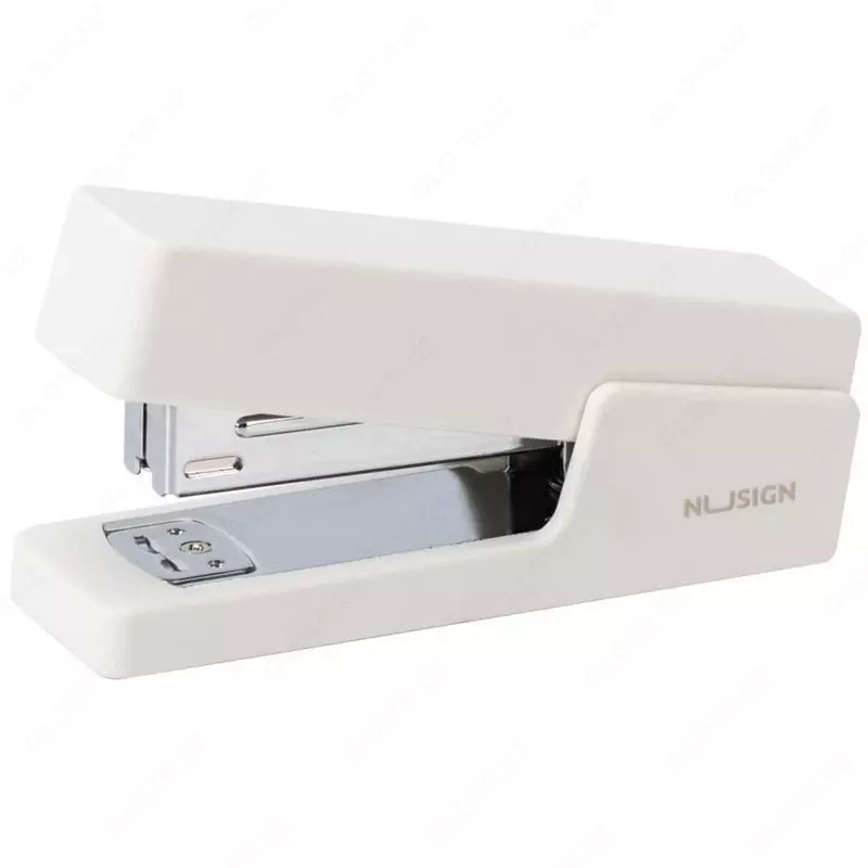 Канцелярский степлер Deli Nusign 084  № 24/6  20 листов  карт. уп. (Арт.- 084-NS-wt) Белый