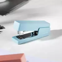   Kantselyariya shtapellari Deli Nusign 084  № 24/6  20 varaq  kartochkalar. paket (Mat.-084-NS-bl) Moviy