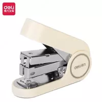 Канцелярский мини-степлер Deli PowerSave TA502  № 24/6  20 листов  ПВХ. уп. (Арт.- 502-TA-wt) Белый