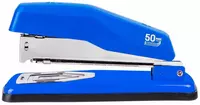 Канцелярский степлер (поворотный) Deli Exceed  № 24/6  26/6  24/8  25 листов  карт. уп. (Арт.- 0414-S-bl) Синий