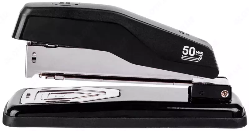 Ofis stapler (aylanuvchi) Deli Exceed  No 24/6  26/6  24/8  25 varaq  kartalar. paket (m.-0414-S-bk) Qora
