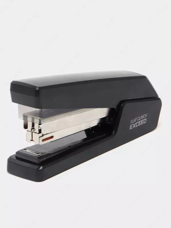 Канцелярский степлер Deli Exceed FlatClinch  № 24/6  26/6  30 листов  карт. уп. (Арт.- 0433-S) Черный