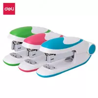 Kantselyariya stapler Deli Vivid  № 24/6  25 varaq  kartochkalar. paket (m. - 0319) Assortiment