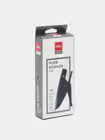  Канцелярский степлер-плоскогубцы Deli Expert  № 24/6  25 листов  карт. уп. (Арт.- 0349) Ассортимент Только в розницу