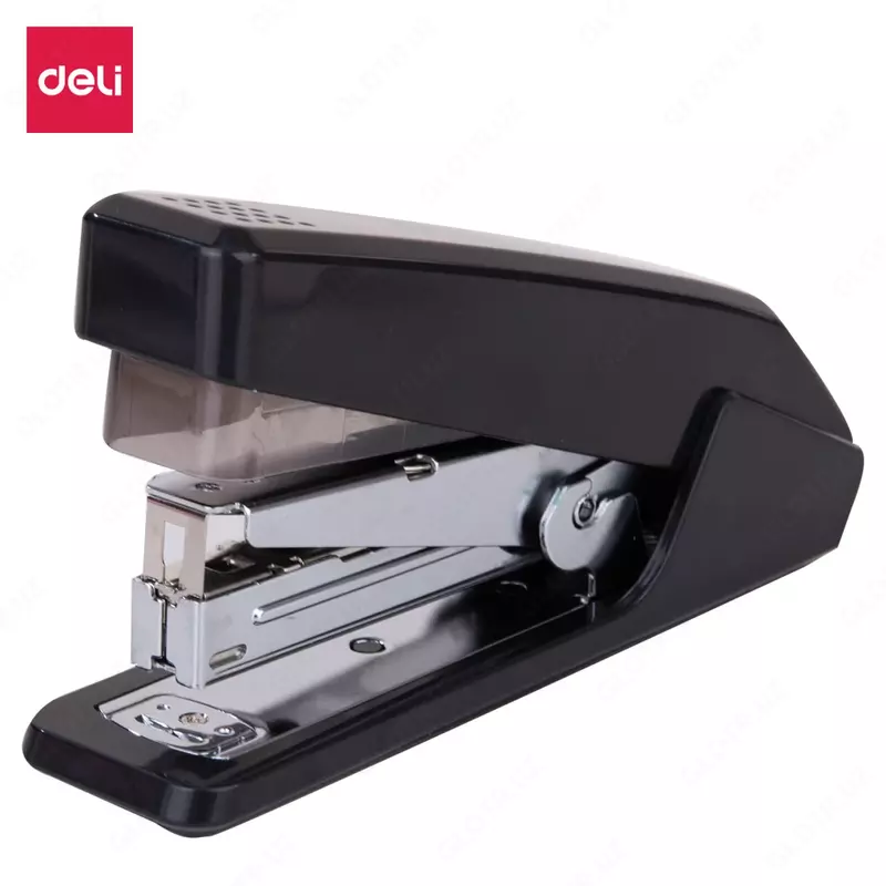 Kantselyariya stapler Deli PRO  № 24/6  25 varaq  kartochkalar. paket (m. - 0468) Assortiment