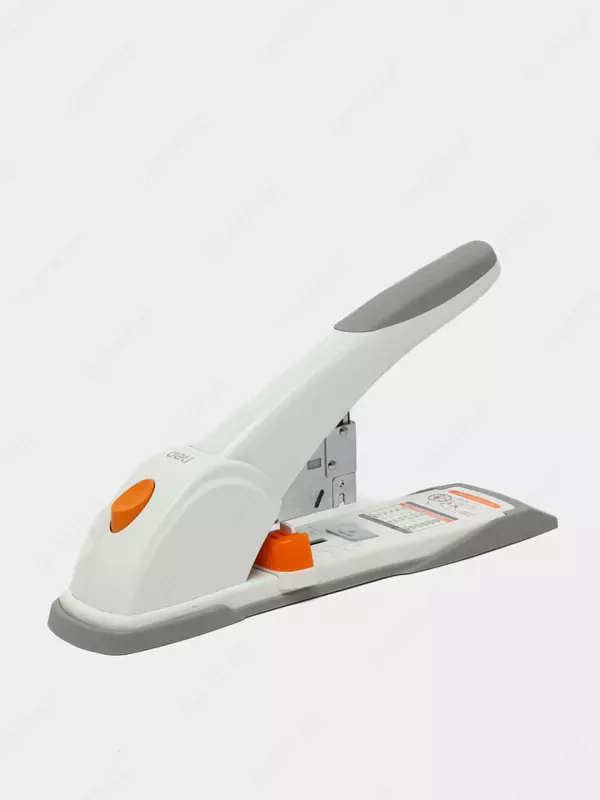  Канцелярский степлер Deli PRO  № 23/6-23/15  120 листов  карт. уп. (Арт.- 0486) Белый/серый - 