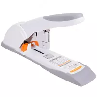  Канцелярский степлер Deli PRO  № 23/6-23/13  80 листов  карт. уп. (Арт.- 0487) Белый/серый - 