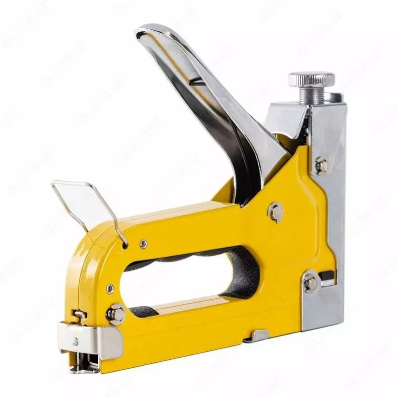  Deli EDL1313  № 53/A shtapelli qurilish stapler; 28  oram. blister (Art.-EDL1313) Sariq/kumush - 