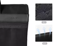   Портативная сумка-портфель Deli  2 ручки  1 отд.  380 х 290 х 30 мм  заст. молния (Арт. - 63777-bk) Черная