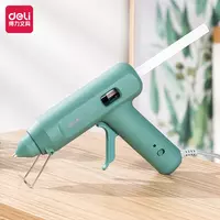 Ручной сетевой термопистолет Deli 60 W  клей-палочки  карт. уп. (Арт. - 31402-gn) Зеленый