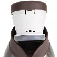  Deli vakuum termoslari zanglamaydigan. Polat  1 9 l.  Yuqoriga. Kart. (Sanat. - 8967) kumush / jigarrang Chakana savdo