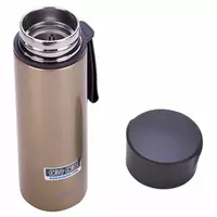  Вакуумный термос-кружка Deli нерж. сталь  0.48 л.  уп. карт. (Арт. - 6125-gd) Золотистый - 