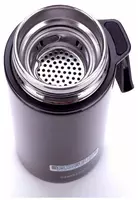  Вакуумный термос-кружка Deli нерж. сталь  0.48 л.  уп. карт. (Арт. - 6125-br) Коричневый - 