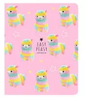   Школьная тетрадь (клетка) BG Easy peasy  48 л  70 г/м2  А5 (Арт. - Т5ск48_лм_10565) Цв. ассорти