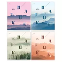 Maktab daftarchasi (katakli) BG Tumanli shafaq  48 l  65 g/m2  A5 (Art. - T5sk48_lm_11878) Pol. turli xil