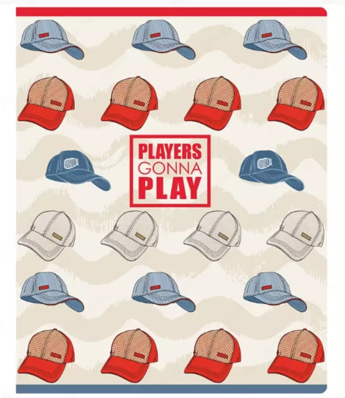   Maktab daftarchasi (katakli) BG Keling  oynaymiz  48 l  60 g/m2  A5 (Art. - T5sk48_vl_11024) Pol. turli xil