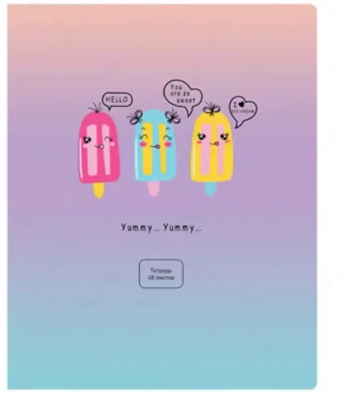   Школьная тетрадь (клетка) BG Mix-10. Девочки  48 л  65 г/м2  А5 (Арт. - Т5ск48_10404) Цв. ассорти