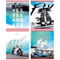 Школьная тетрадь (клетка) BG Куй!  48 л  65 г/м2  А5 (Арт. - Т5ск48_вл_10556) Цв. ассорти