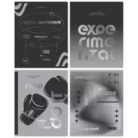 Школьная тетрадь (клетка) BG Мой выбор  48 л  70 г/м2  А5 (Арт. - Т5ск48_лс_тф_118) Серо/черное ассорти