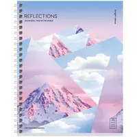   Школьная тетрадь (клетка) BG Reflection  48 л  60 г/м2  А5  на гребне (Арт. - Т5гр48_11049) Цв. ассорти
