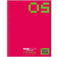   Школьная тетрадь (клетка) BG Simply urban  48 л  65 г/м2  А5  на гребне (Арт. - Т5гр48_11052) Цв. ассорти