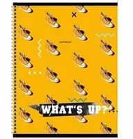   Школьная тетрадь (клетка) BG Как дела?  48 л  60 г/м2  А5  на гребне (Арт. - Т5гр48_10127) Цв. ассорти