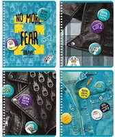 Школьная тетрадь (клетка) BG Пора поумнеть  48 л  65 г/м2  А5  на гребне (Арт. - Т5гр48_10797) Цв. ассорти