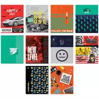 Школьная тетрадь (линия) BG Mix-10. Мальчики  48 л  60 г/м2  А5 (Арт. - Т5ск48_10412) Цв. ассорти