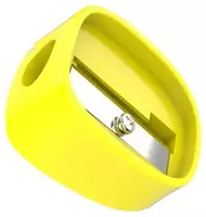   Пластиковая точилка для карандашей Deli U-touch  1 отв  d 8 мм  3 цв  уп. пласт. туба (Арт. - 00803-ER) Цв. ассорти