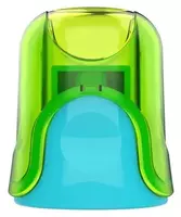  Plastik qalam otkirlagich (idish) Deli U-touch  1 teshik  d 8 mm  oram. quti (Art. - 01000-ER) Pol. turli xil - 