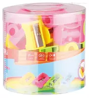   Plastik qalam otkir Deli Neon  1 teshik  d 8 mm  oram. plast. kolba (- 0594-modda) Col. turli xil