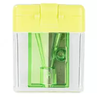  Plastik qalam otkir Deli Mix  2 teshik  d 8/12 mm  paket. displey (modda - 68661) Kol. turli xil - 