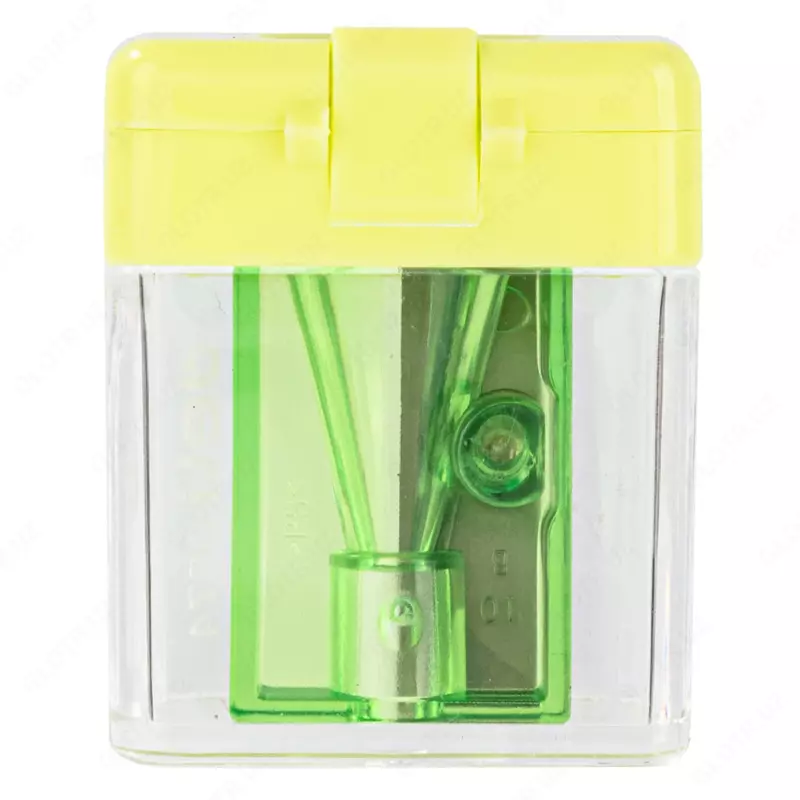  Plastik qalam otkir Deli Mix  2 teshik  d 8/12 mm  paket. displey (modda - 68661) Kol. turli xil - 