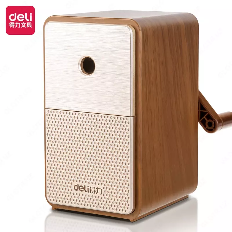 Mexanik qalam otkir Deli 1 teshik  stol usti  d 8 mm  oram. card.cor. (Art. - 71160-bz) Bronza