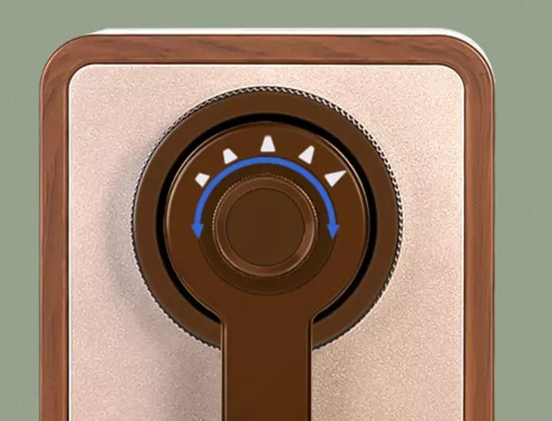  Mexanik qalam otkir Deli 1 teshik  stol usti  d 8 mm  oram. card.cor. (Art. - 71160-bz) Bronza Chakana savdo