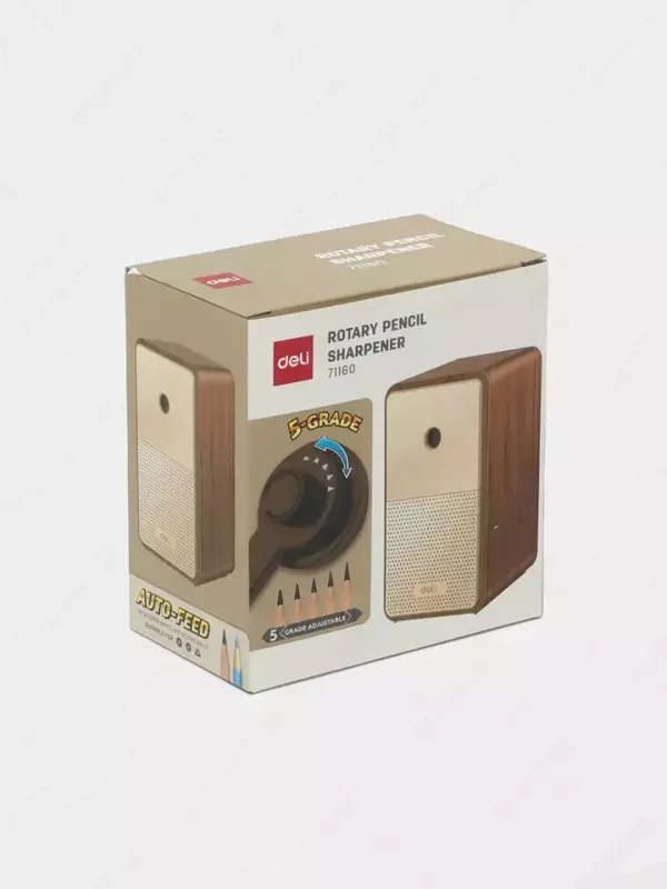  Mexanik qalam otkir Deli 1 teshik  stol usti  d 8 mm  oram. card.cor. (Art. - 71160-bz) Bronza OOO Smart Choice Kans