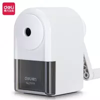 Mexanik qalam otkir Deli E71171  1 teshik  stol usti  d 8 mm  oram. kart. kor. (m. - 71171-gr) Ochiq/kulrang