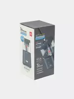  Elektr qalam otkir Deli  1 teshik  stol usti  d 6 9/8 mm  oram. kart. kor. (m. - 71203-bk.) Qora Chakana savdo