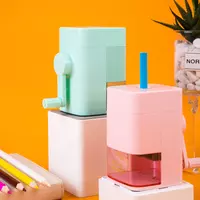  Mexanik qalam otkir Deli Macaron  1 teshik  ish stoli  d 8 mm  oram. plast. kor. (m. - 10604-ER) Polkovnik. turli xil Chakana savdo