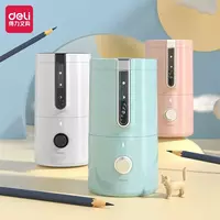   Elektr qalam otkir Deli VA8  1 teshik  stol usti  d 6 9/8 mm  oram. kart. kor. (Art. - 8-VA) Assortiment