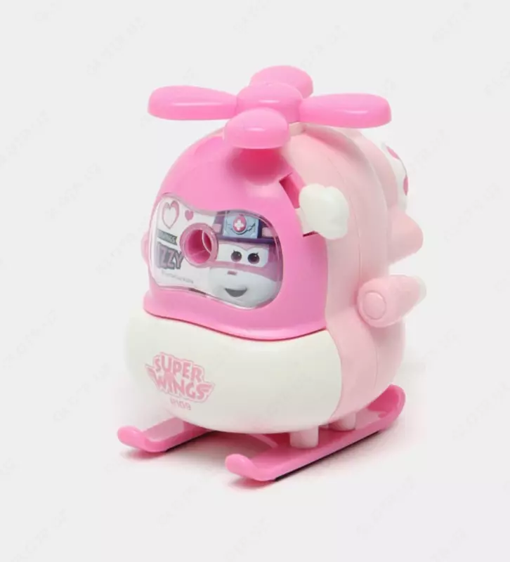 Механическая точилка для карандашей Deli Super Wings  1 отв  настольная  d 8 мм  уп. пласт. кор. (Арт. - 10904-ER) Цв. ассорти