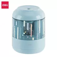 Avtomatik qalam otkir Deli H508  1 teshik  stol usti  d 6 9-8 mm  oram. plast. kor. (modda - 508-BL-H) Moviy