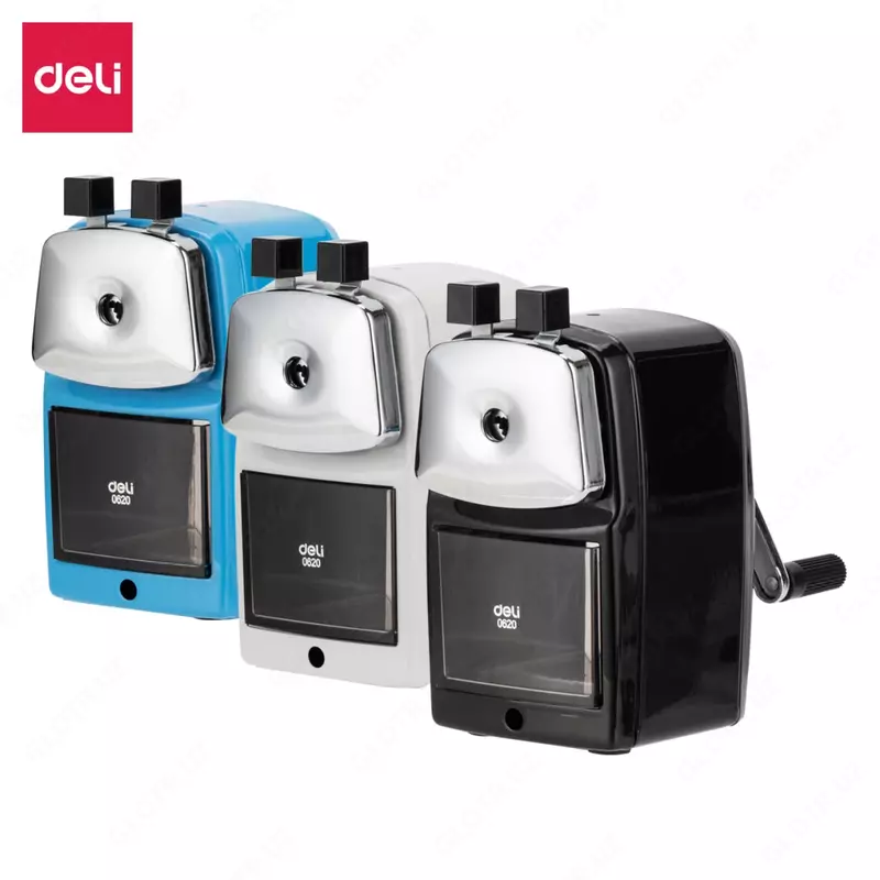 Mexanik qalam otkir Deli Life Color  metall  1 teshik  stol usti  d 6 9-8 mm  oram. plast. kor. (m. - 0620) Assortiment