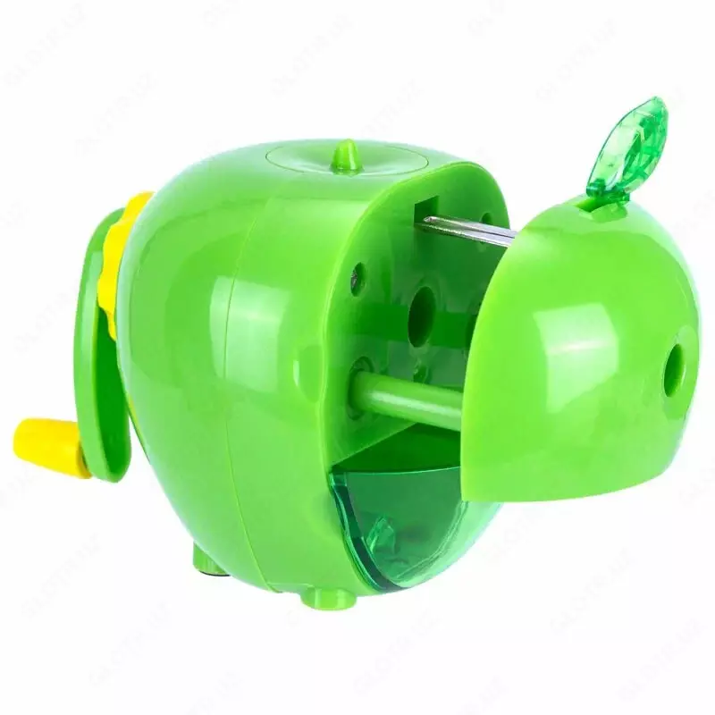  Механическая точилка для карандашей Deli Apple  1 отв  настольная  d 8 мм  уп. пласт. кор. (Арт. - 0659) Цв. ассорти - 