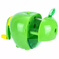  Механическая точилка для карандашей Deli Apple  1 отв  настольная  d 8 мм  уп. пласт. кор. (Арт. - 0659) Цв. ассорти - 