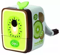   Механическая точилка для карандашей Deli  Fruit  1 отв  настольная  d 7 мм  уп. пласт. кор. (Арт. - 0671) Цв. ассорти