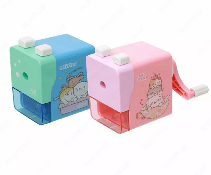 Mexanik qalam otkir Deli MiYou  1 teshik  stol usti  d 8 mm  oram. plast. kor. (- 0739-modda) Polkovnik. turli xil